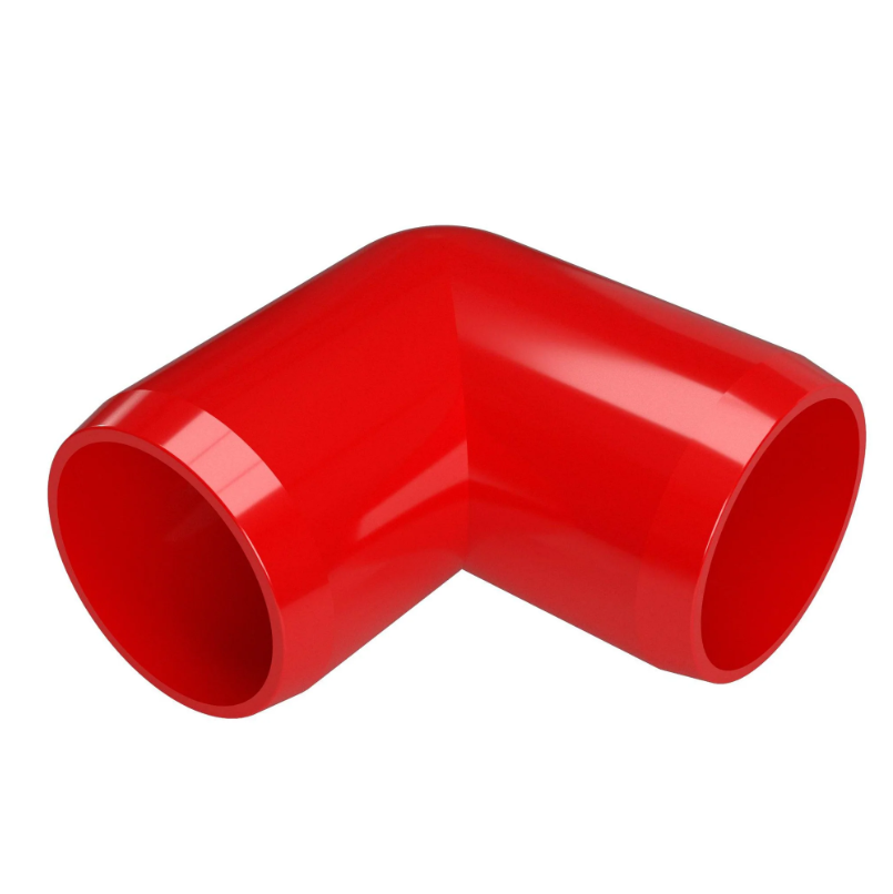 PVC 90 Degree Elbow Schedule 40 - 1 Inch Red
