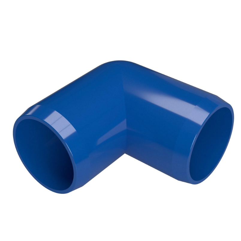 PVC 90 Degree Elbow Schedule 40 - 3/4 Inch Blue
