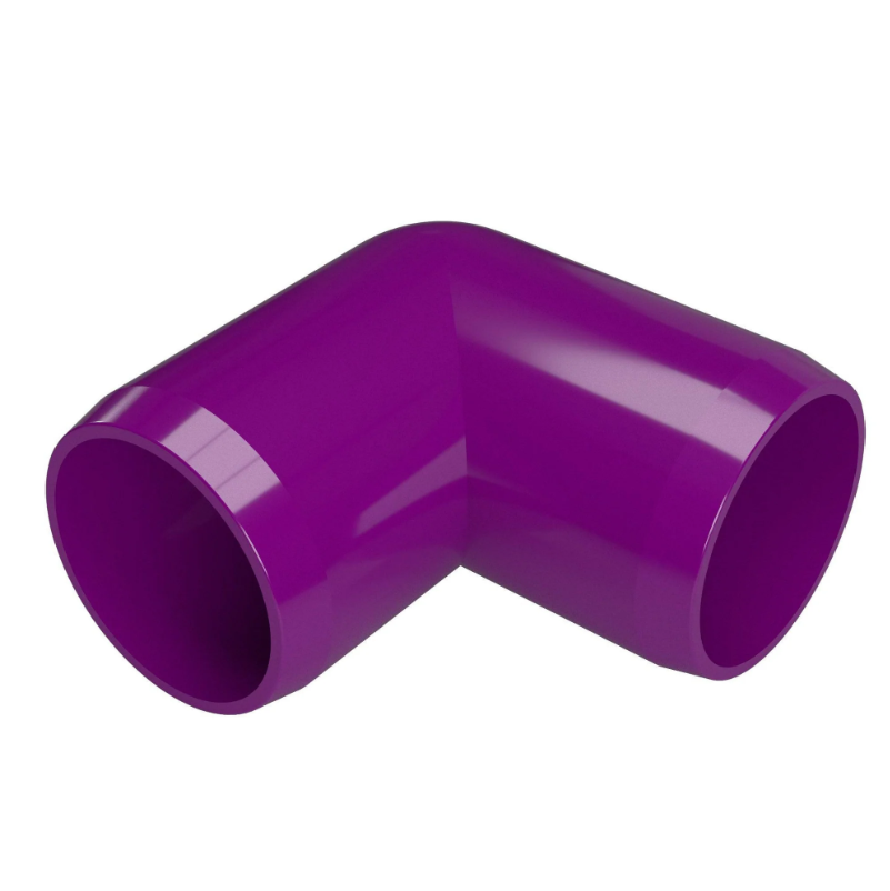PVC 90 Degree Elbow Schedule 40 - 3/4 Inch Purple
