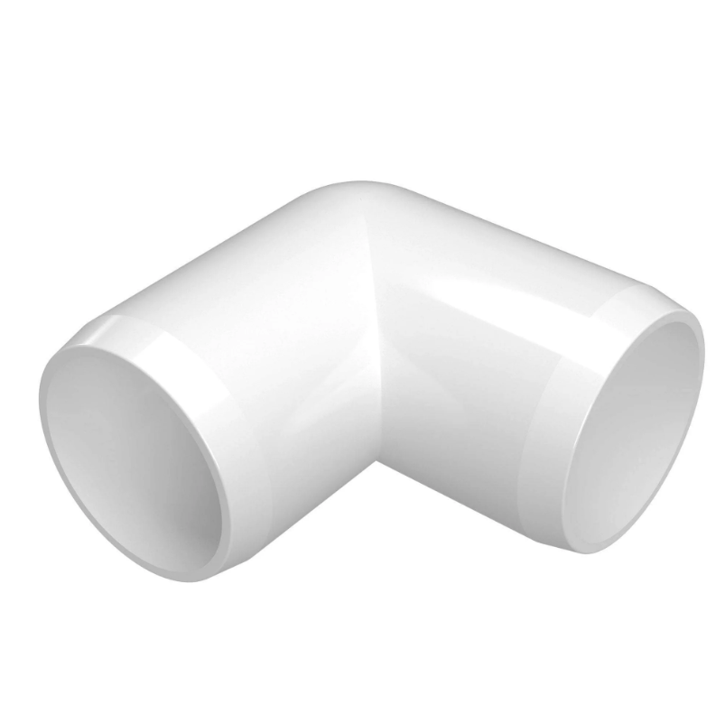 PVC 90 Degree Elbow Schedule 40 - 1 Inch White