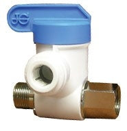 John Guest Reverse Osmosis RO Fitting - ASVPP2LF Angle Stop Valve 3/8 Inch