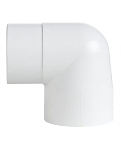 PVC 90 Degree Street Elbow Slip- 1 1/2 Inch White