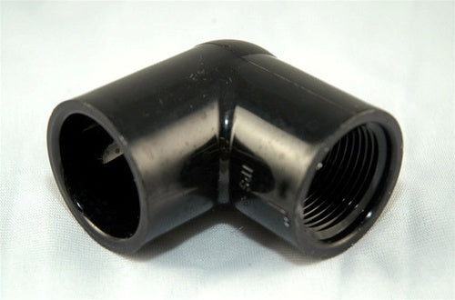 PVC Elbow SxT Black - 1 Inch
