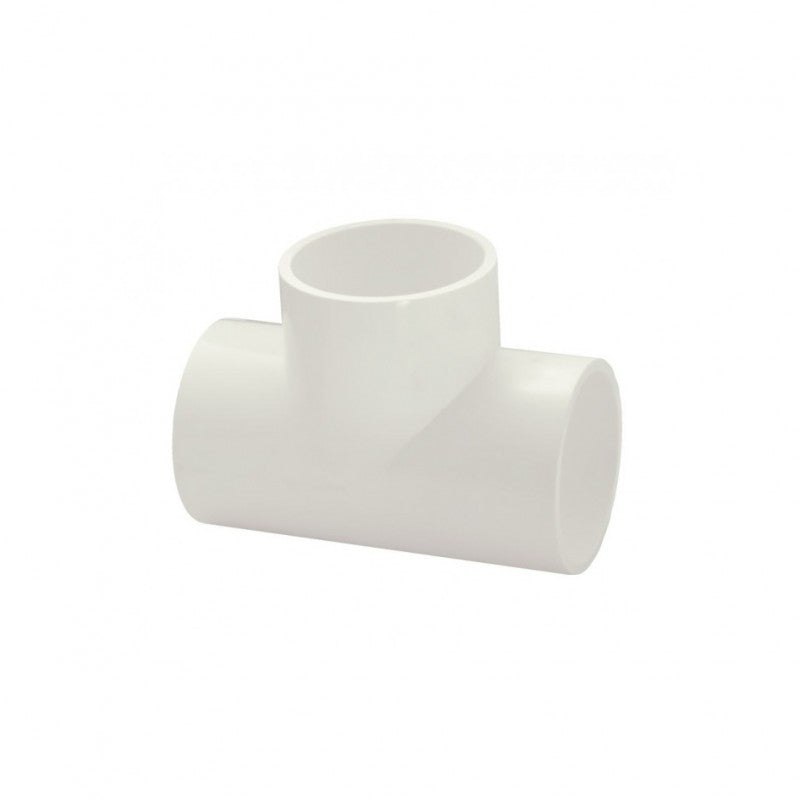 PVC Tee Schedule 40 - 3/4 Inch White