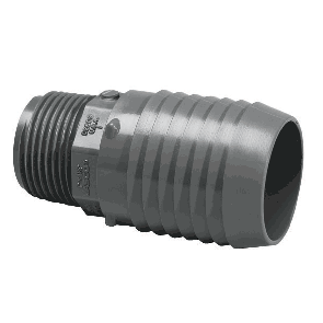 PVC Reducing Male Adapter Reducing MIPT x Insert - 3/4 Inch x 1 Inch