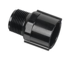 PVC Male Adapter SxT - 3/4 Inch Black