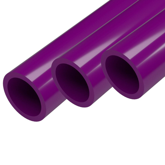 47 Inch PVC Pipe Schedule 40 - 3/4 Inch Purple