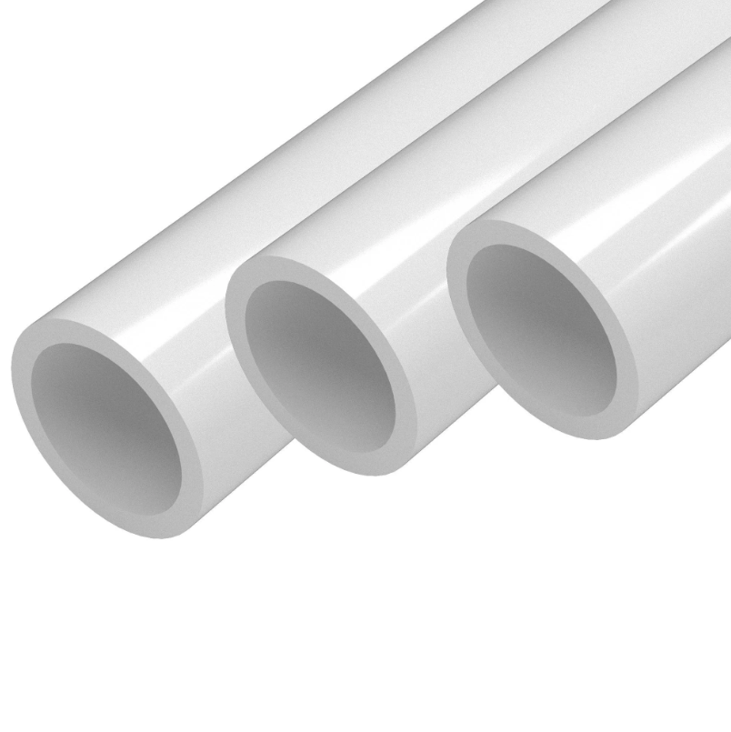 24 Inch PVC Pipe Schedule 40 - 1 1/2 Inch White