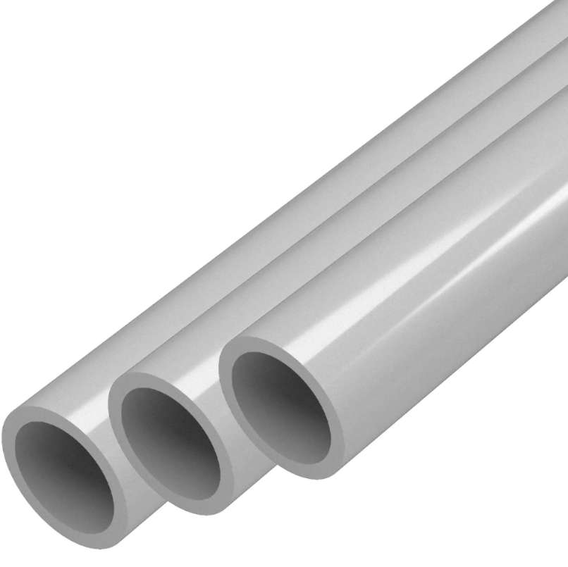 47 Inch PVC Pipe Schedule 40 - 3/4 Inch Grey