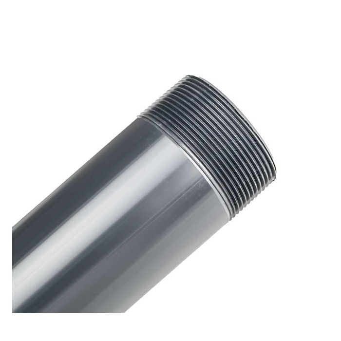PVC Pipe Nipple - Schedule 80 - 1 1/4 Inch MPT x 2 Inch