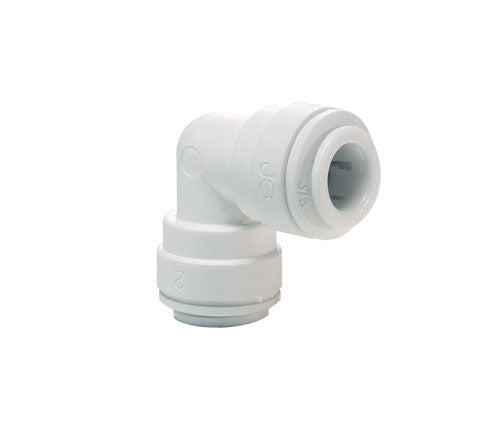 John Guest Reverse Osmosis RO Fitting - PP211208W Reducing Elbow 3/8 Inch x 1/4 Inch
