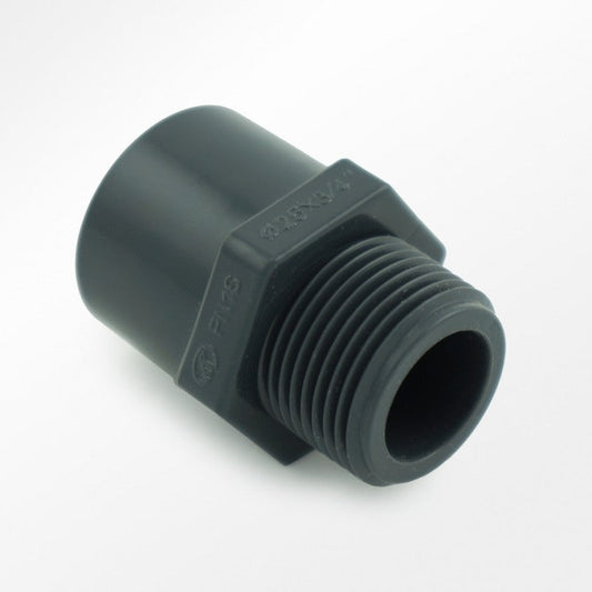 PVC Metric Male Coupling - 25mm