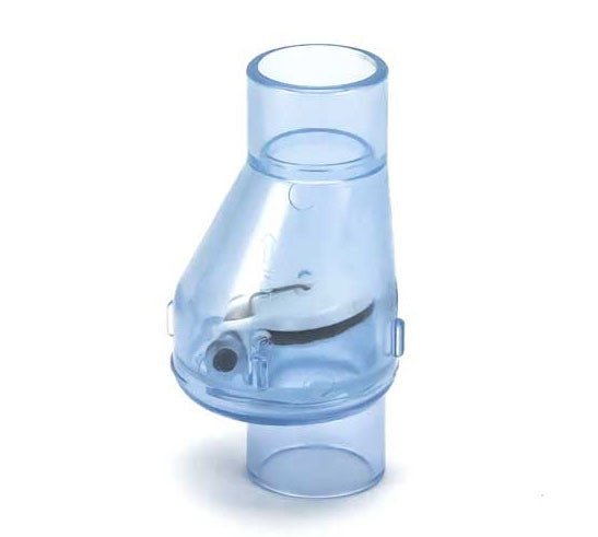 PVC Flapper Check Valve Slip x Slip - 1 1/2 Inch