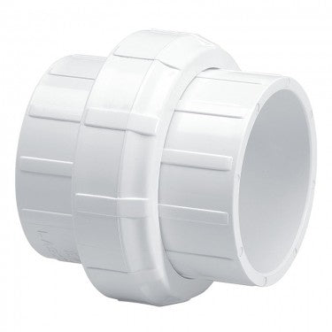 PVC Union Fitting Slip White - 2 Inch