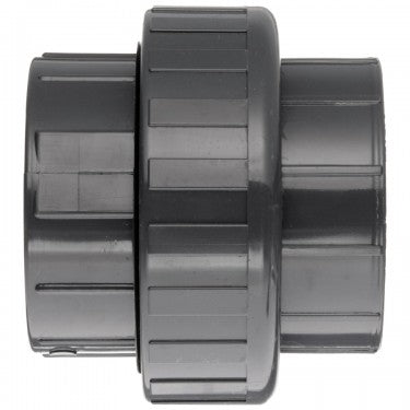 PVC Union Fitting Slip Grey - 1 1/2 Inch